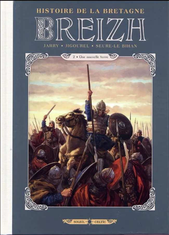 Couverture de l'album Breizh - Histoire de la Bretagne 2 Une nouvelle terre