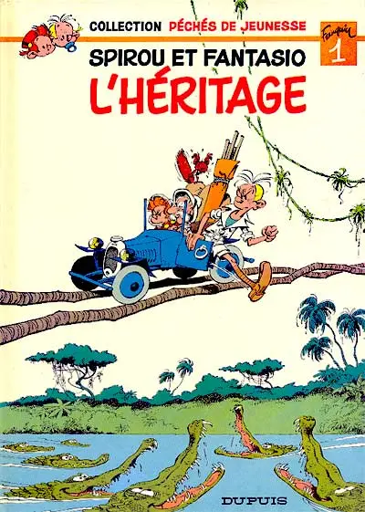 Couverture de l'album Spirou et Fantasio Tome 1 L'héritage