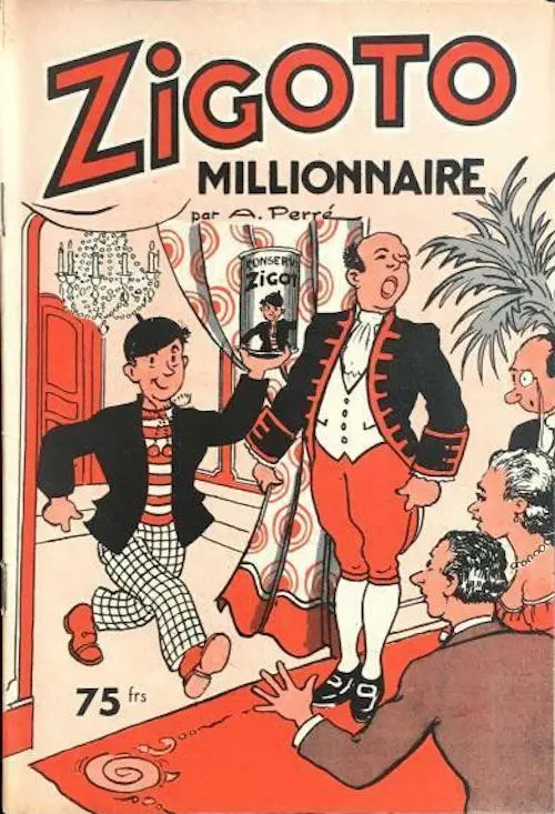 Couverture de l'album Zigoto Tome 9 Zigoto millionnaire