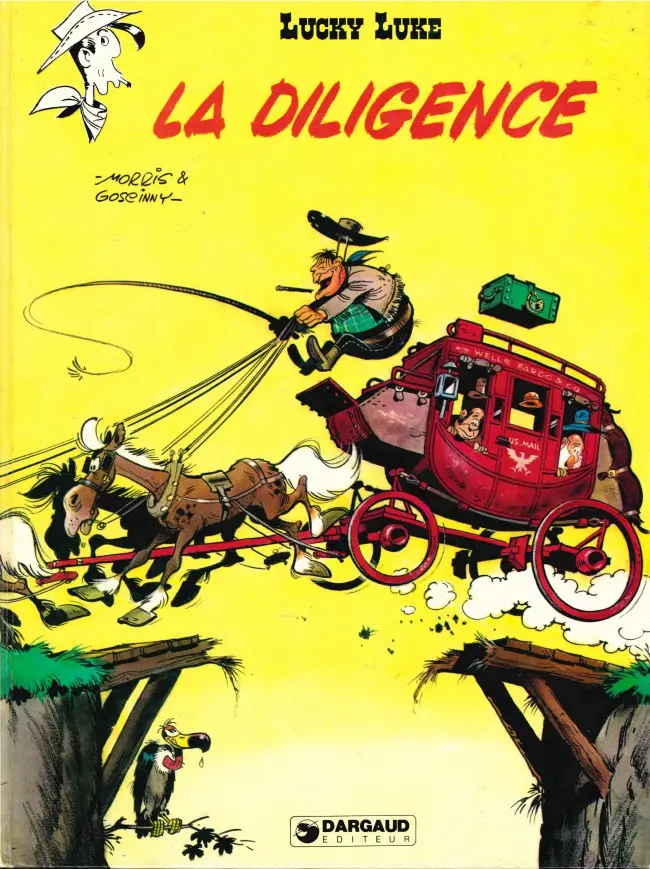 Couverture de l'album Lucky Luke Tome 32 La diligence