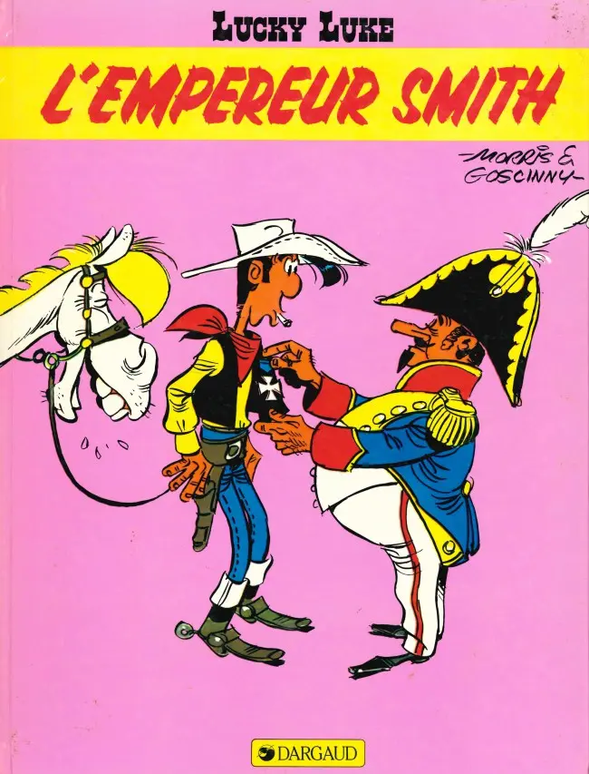 Couverture de l'album Lucky Luke Tome 45 L'empereur Smith