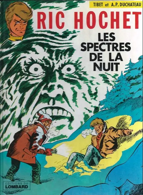 Couverture de l'album Ric Hochet Tome 12 Les spectres de la nuit