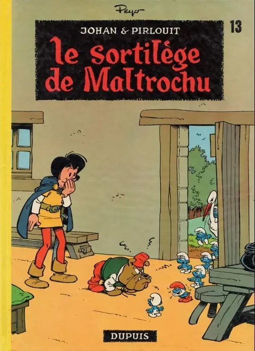 Couverture de l'album Johan et Pirlouit Tome 13 Le sortilège de Maltrochu