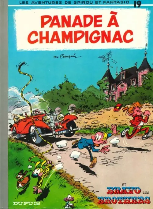Couverture de l'album Spirou et Fantasio Tome 19 Panade à Champignac