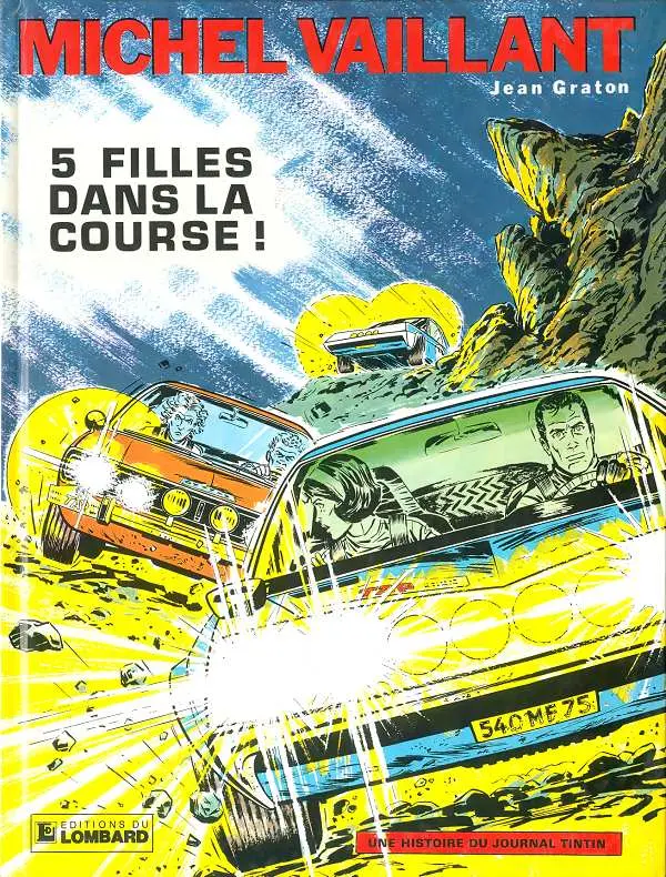 Couverture de l'album Michel Vaillant Tome 19 5 filles dans la course !