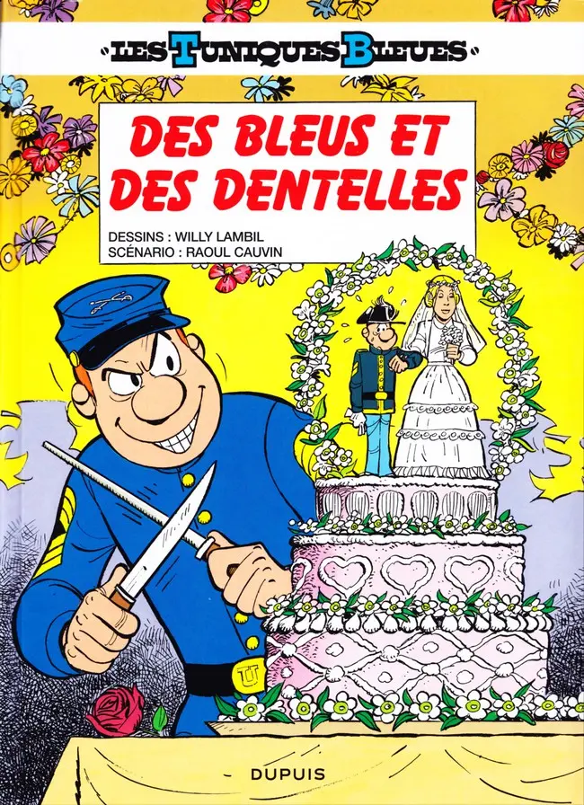 Couverture de l'album Les Tuniques Bleues Tome 22 Des bleus et des dentelles