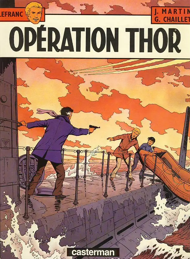 Couverture de l'album Lefranc Tome 6 Opération Thor