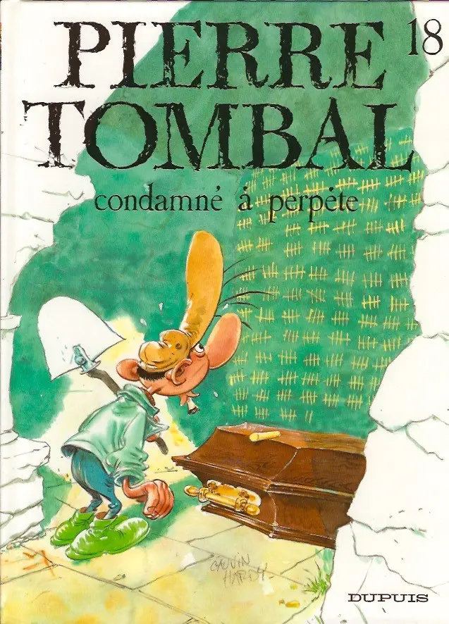 Couverture de l'album Pierre Tombal Tome 18 Condamné à perpète