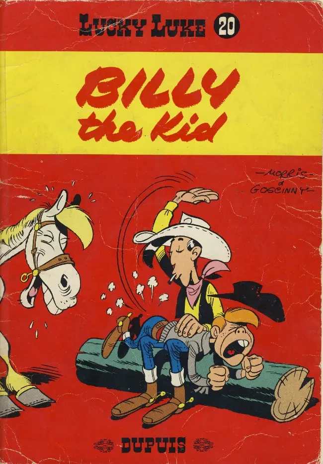 Couverture de l'album Lucky Luke Tome 20 Billy the Kid
