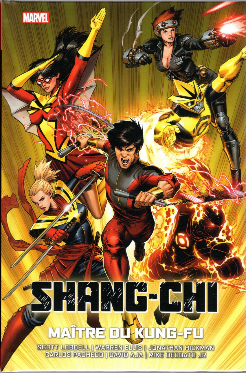 Couverture de l'album Shang-Chi: Maître du kung-fu