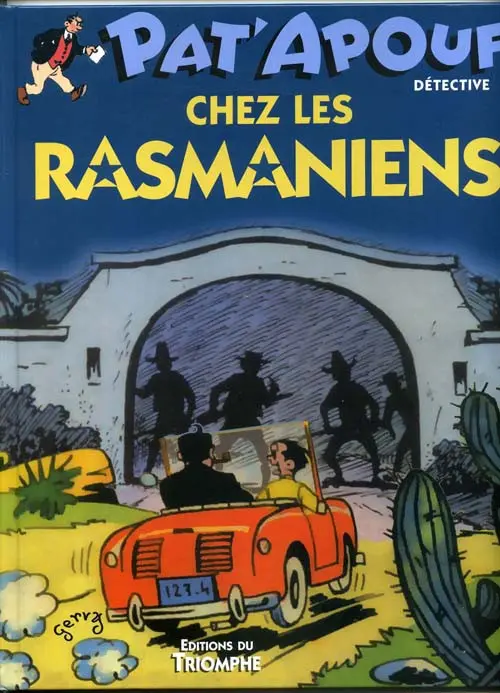 Couverture de l'album Editions du Triomphe Tome 15 Pat'apouf chez les Rasmaniens