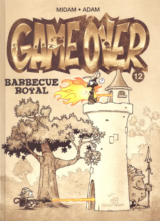 Couverture de l'album Game over Tome 12 Barbecue royal