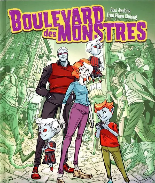 Couverture de l'album Boulevard des monstres
