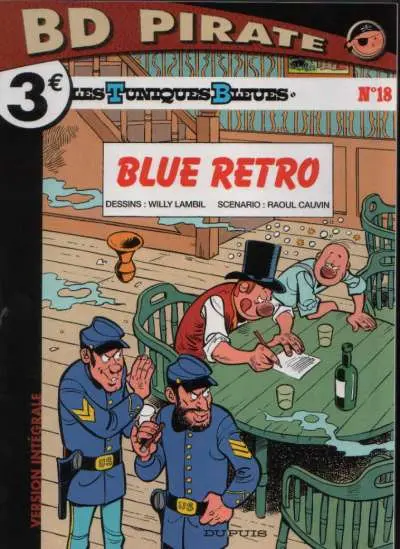 Couverture de l'album Les Tuniques Bleues Tome 18 Blue Retro