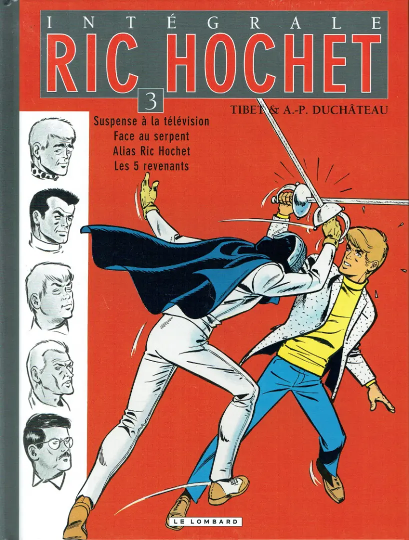 Couverture de l'album Ric Hochet Intégrale Tome 3