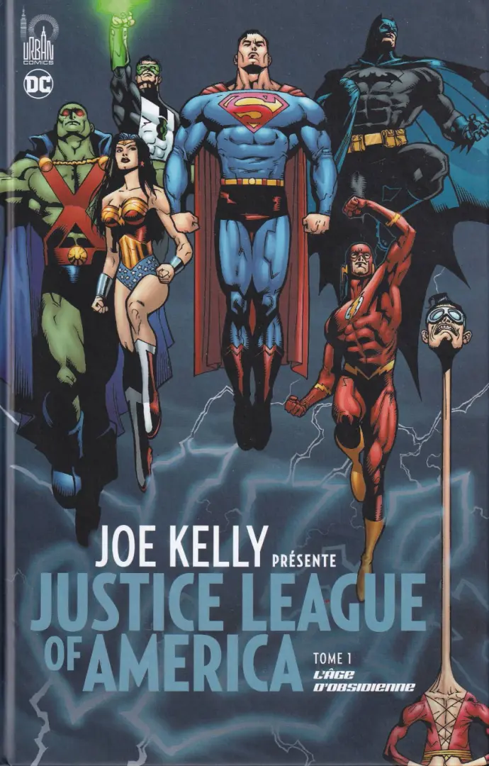 Couverture de l'album Justice League of America Tome 1 L' age d'obsidienne