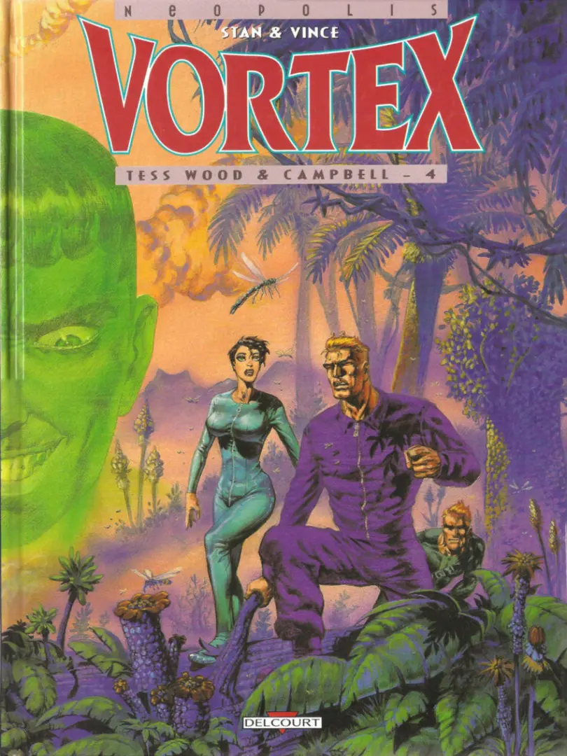 Couverture de l'album Vortex Tess Wood & Campbell 4