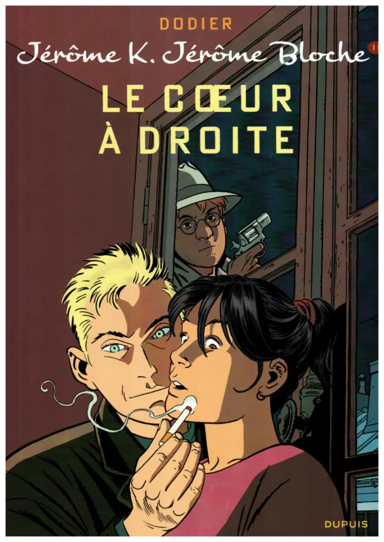 Couverture de l'album Jérôme K. Jérôme Bloche Tome 11 Le coeur à droite