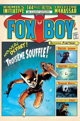 Couverture de l'album Fox-Boy Komics Initiative Tome 1 Troisième souffle