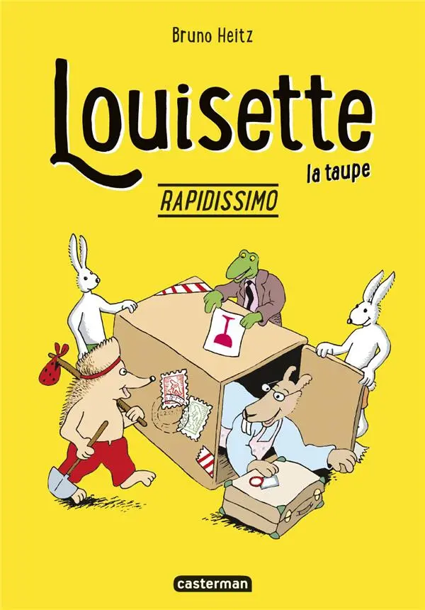 Couverture de l'album Louisette la taupe Tome 12 Rapidissimo
