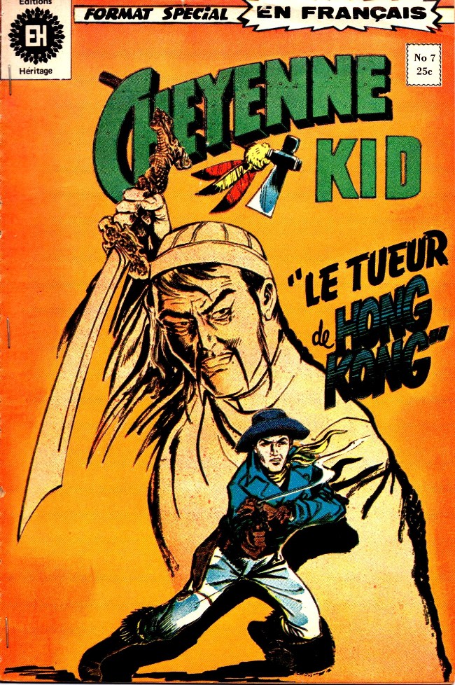 Couverture de l'album Cheyenne Kid Tome 7 Le tueur de Hong Kong