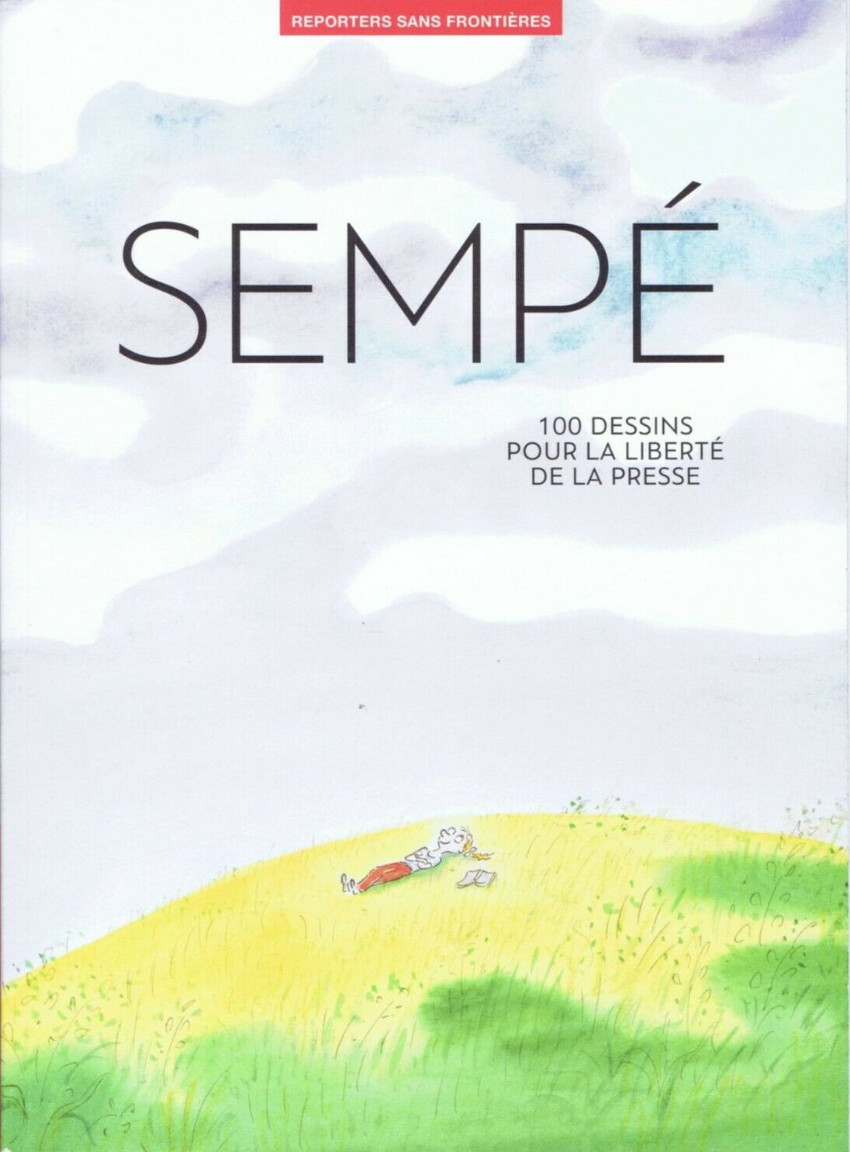 Couverture de l'album 100 dessins pour la liberté de la presse Sempé