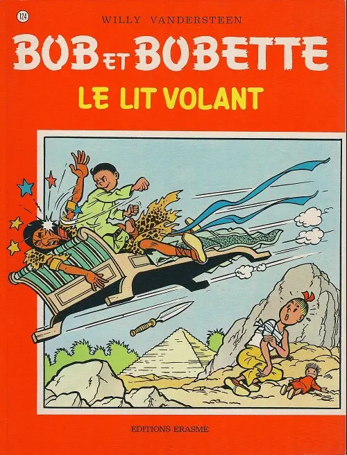 Couverture de l'album Bob et Bobette Tome 124 Le lit volant