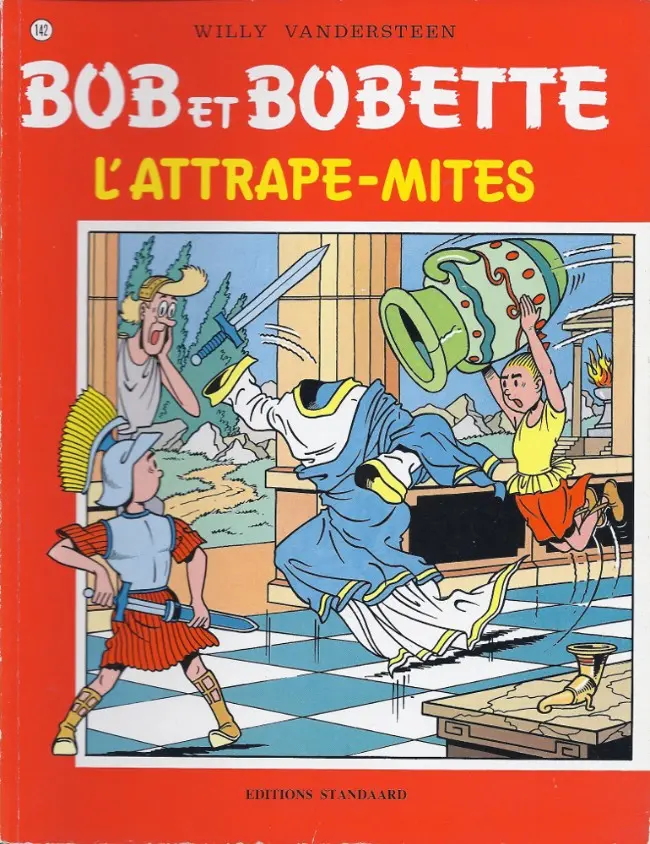 Couverture de l'album Bob et Bobette Tome 142 L'attrape-mites