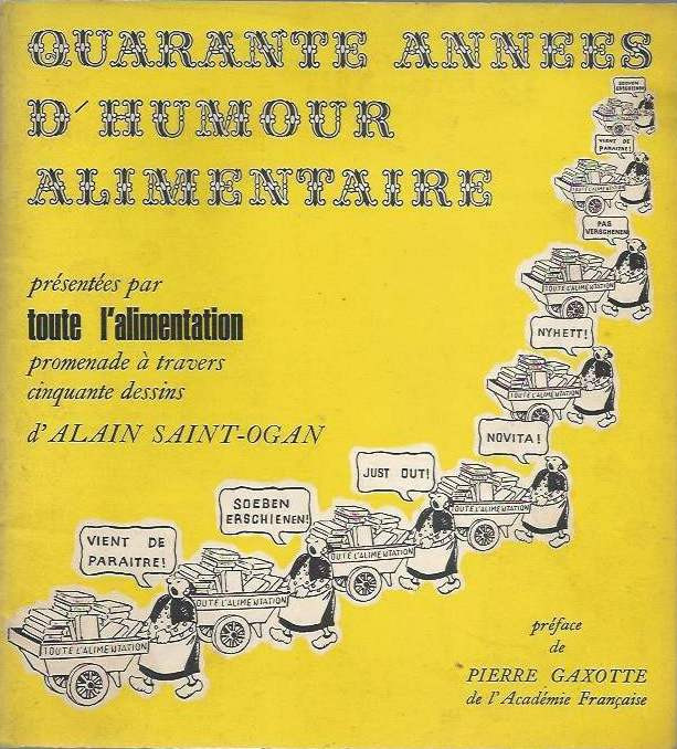 Couverture de l'album Quarante années d'humour alimentaire