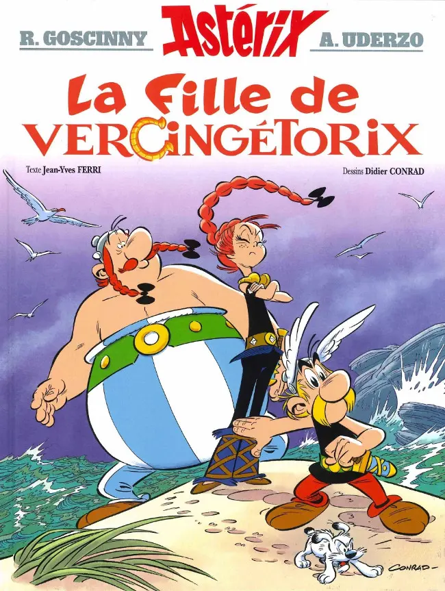 Couverture de l'album Astérix Tome 38 La Fille de Vercingétorix