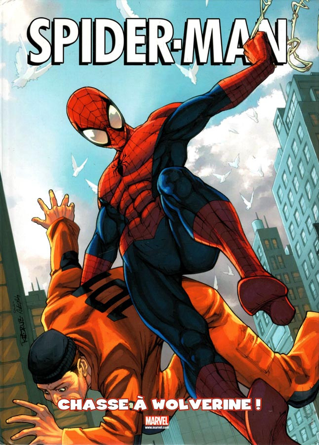 Couverture de l'album Spider-Man Tome 2 Chasse à Wolverine !