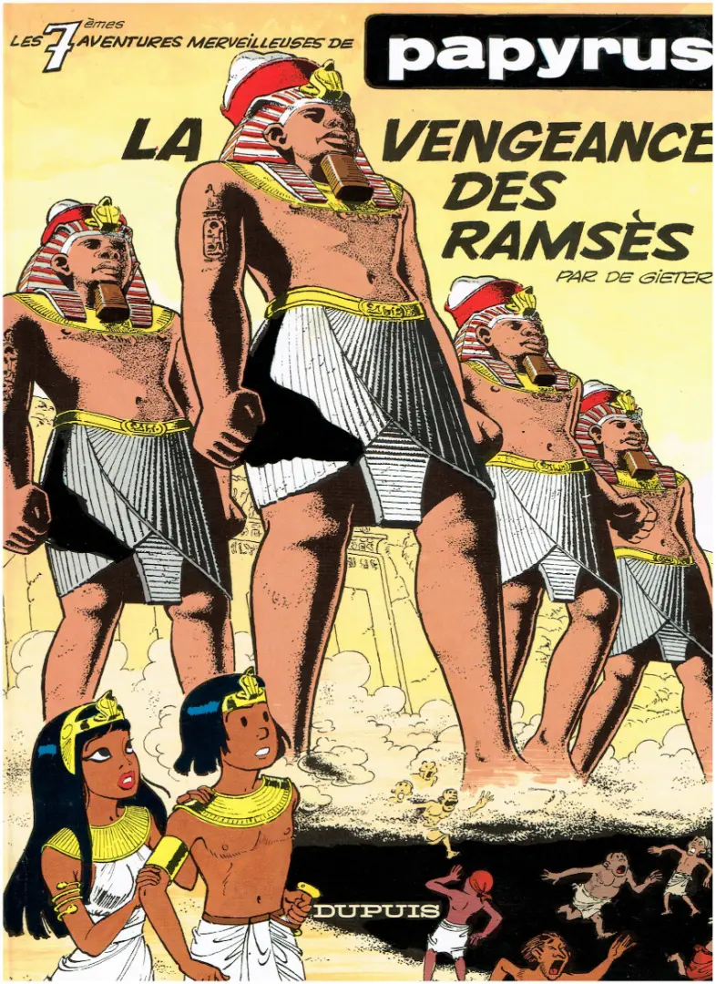 Couverture de l'album Papyrus Tome 7 La vengeance des Ramsès
