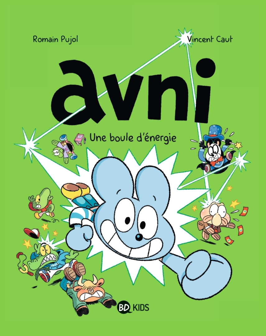 Couverture de l'album Avni Tome 9 Une boule d'énergie