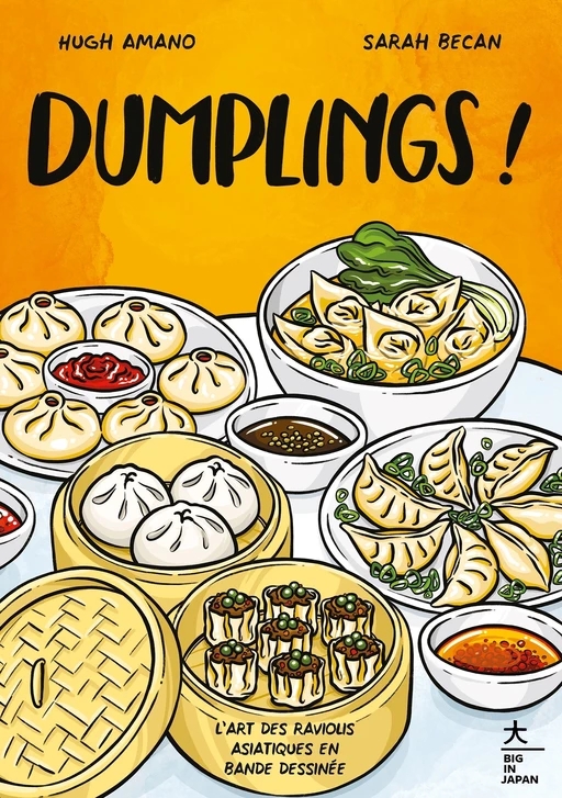 Couverture de l'album Dumplings ! L'art des raviolis asiatiques en bande dessinée