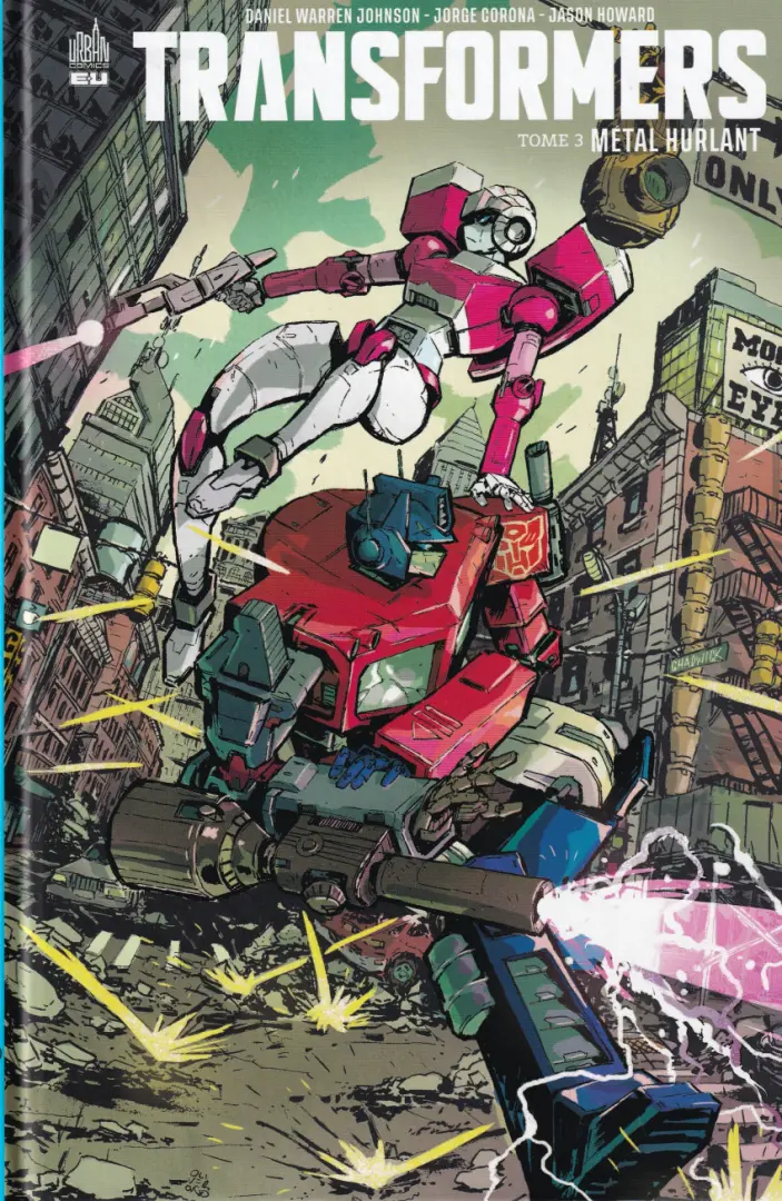 Couverture de l'album Transformers Tome 3 Metal hurlant