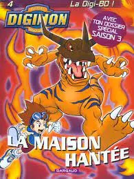 Couverture de l'album Digimon Tome 4 La Maison Hantée