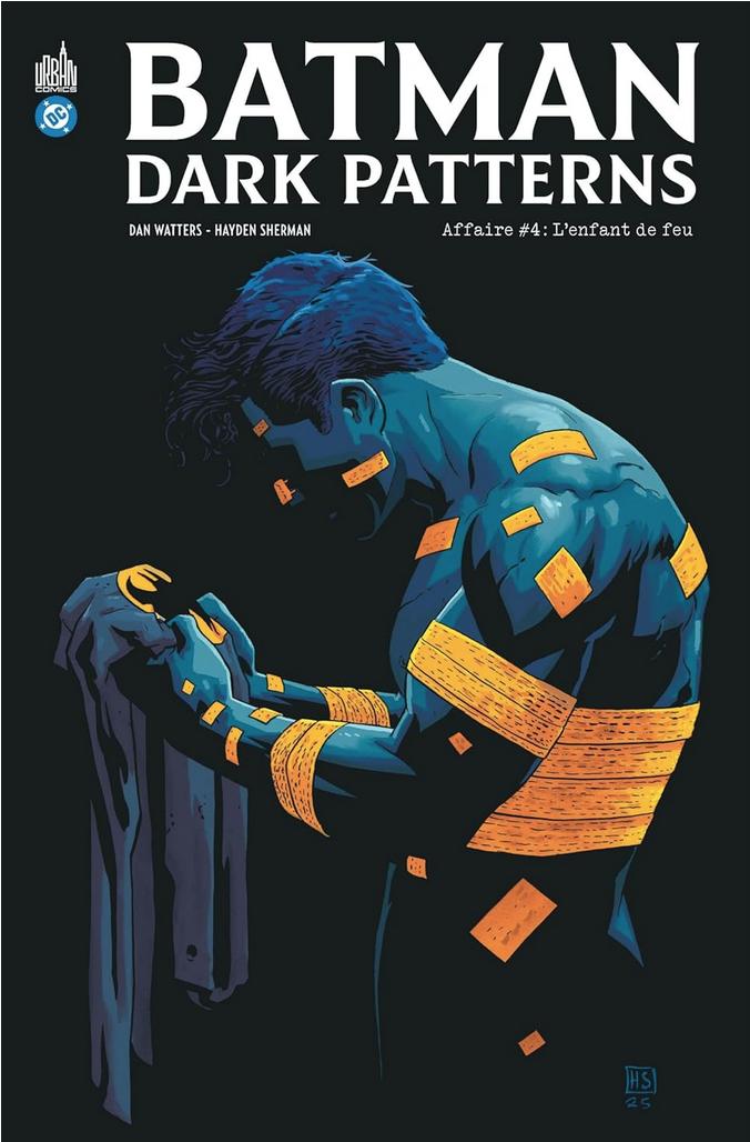 Couverture de l'album Batman Dark Patterns Affaire # 4 L'enfant de feu