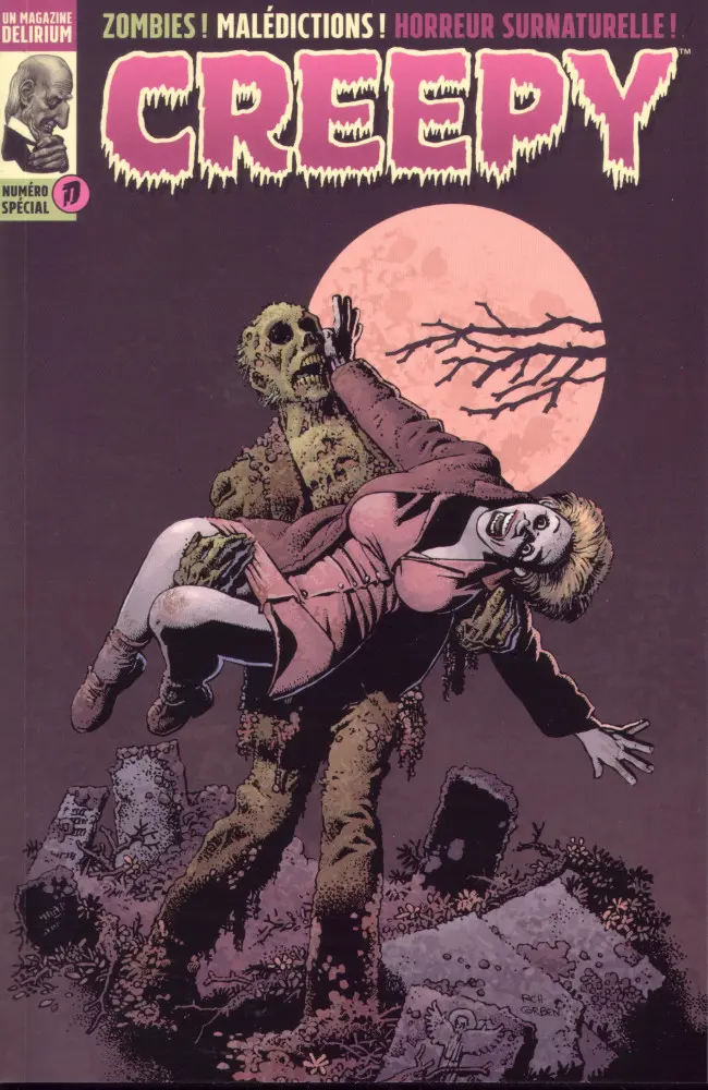 Couverture de l'album Creepy Spécial Richard Corben
