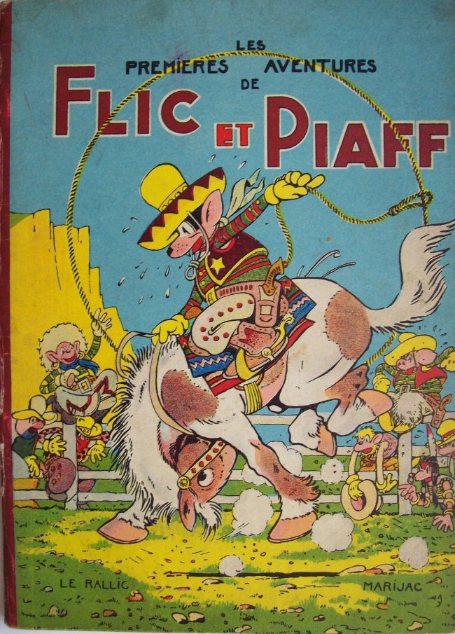 Couverture de l'album Flic et Piaff Tome 1 Les premières aventures de Flic et Piaff