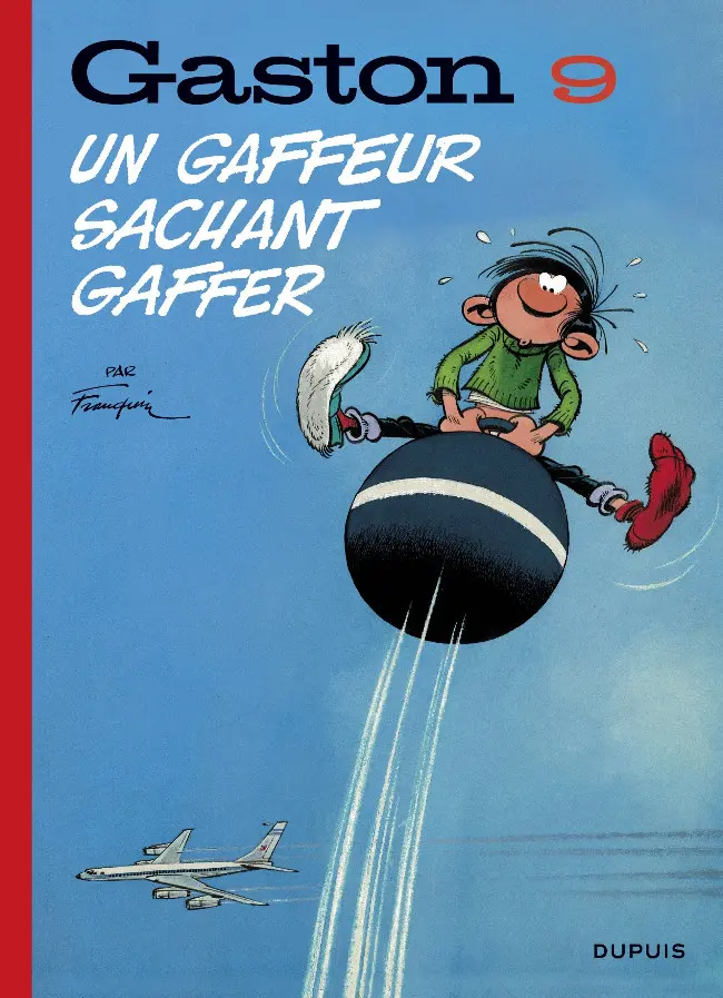 Couverture de l'album Gaston Tome 9 Un gaffeur sachant gaffer