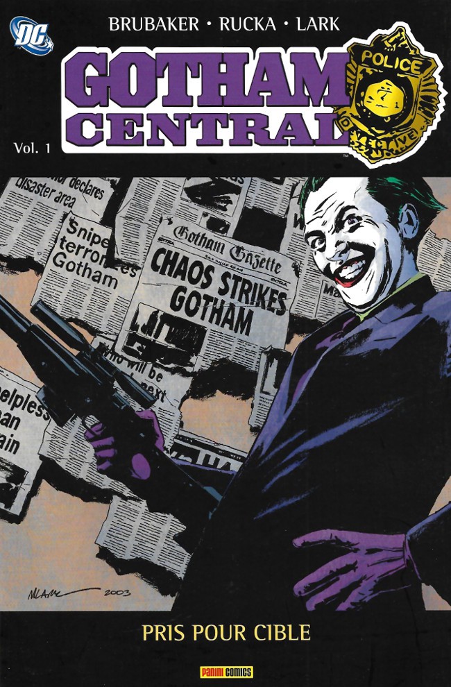 Couverture de l'album Gotham Central Tome 3 Pris pour cible