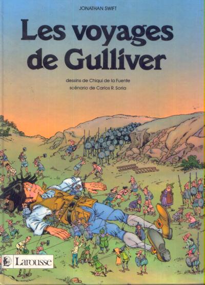 Couverture de l'album Grands classiques Les voyages de Gulliver