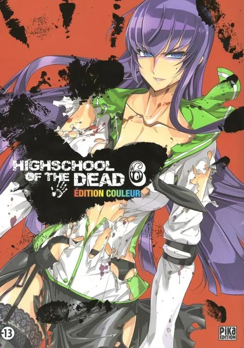 Couverture de l'album Highschool of the dead Édition couleur 6