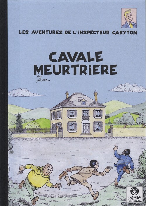 Couverture de l'album Les aventures de l'inspecteur Caryton Tome 1 Cavale meurtrière