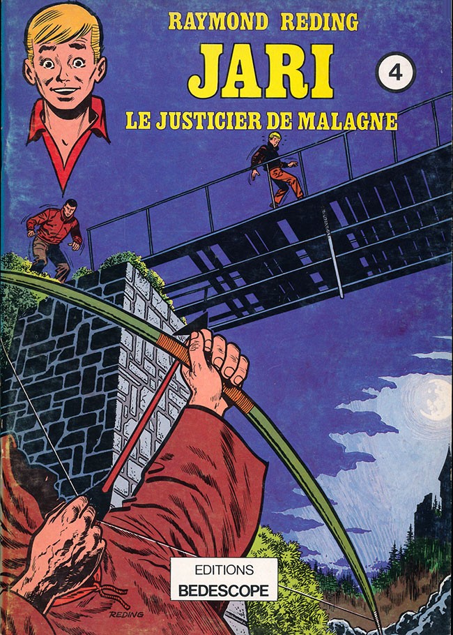 Couverture de l'album Jari Tome 8 Le justicier de Malagne