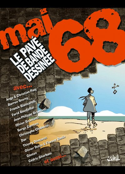 Couverture de l'album Mai 68 - Le pavé de bande dessinée
