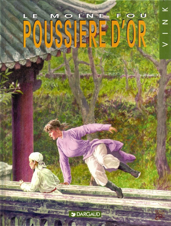 Couverture de l'album Le Moine fou Tome 10 Poussière d'or