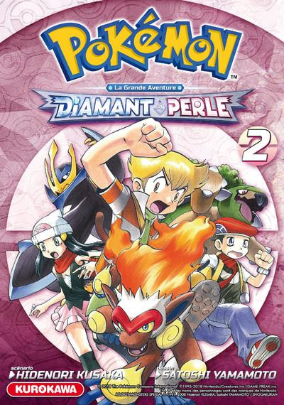 Couverture de l'album Pokémon Diamant & Perle/Platine 2