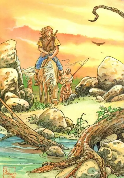 Verso de l'album Solveig Tome 1