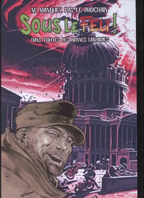 Verso de l'album Sous le feu ! Tome 1 La bataille de Cassino